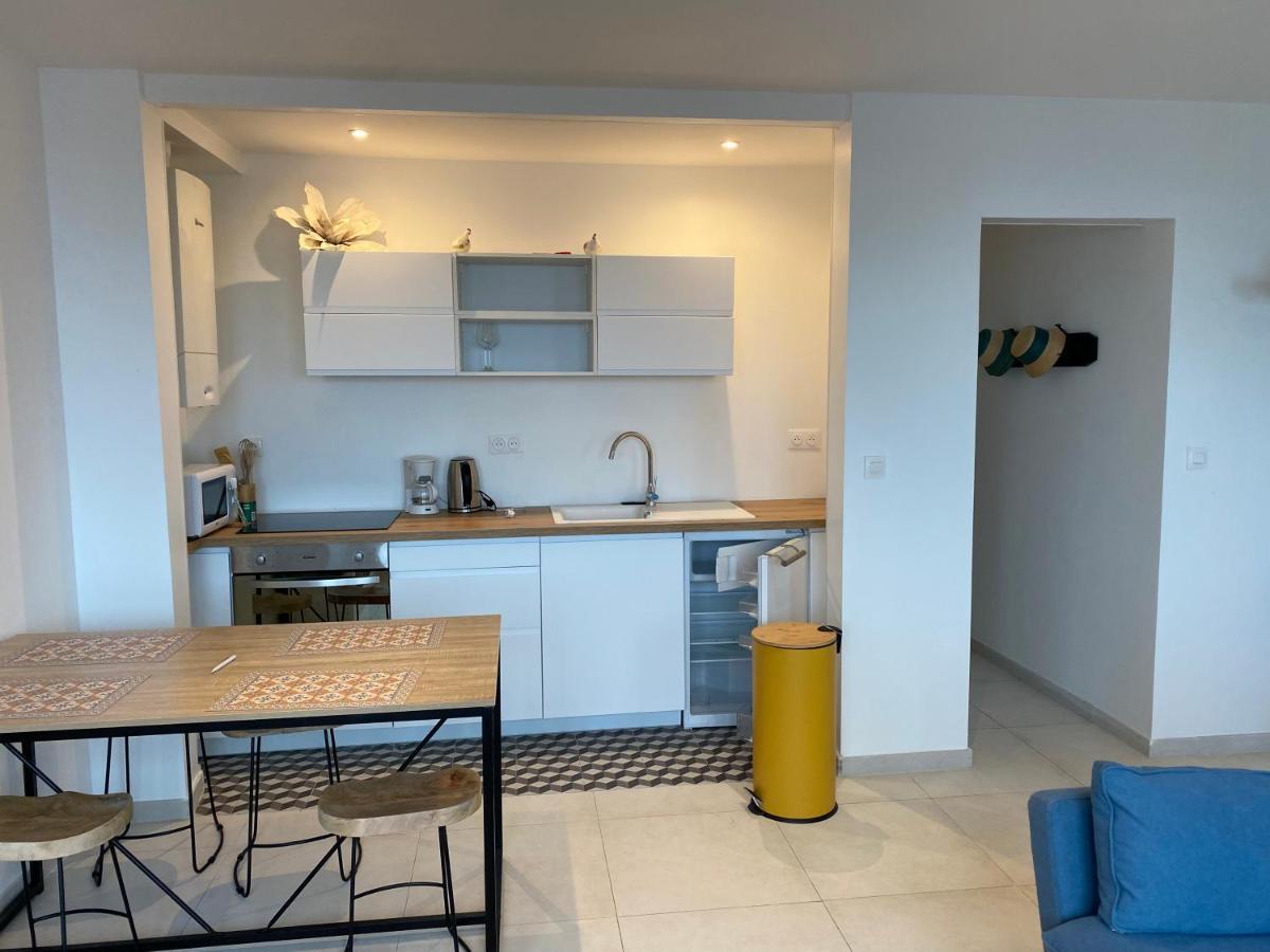  Côté Plage   appartement face mer Le Portel Esterno foto