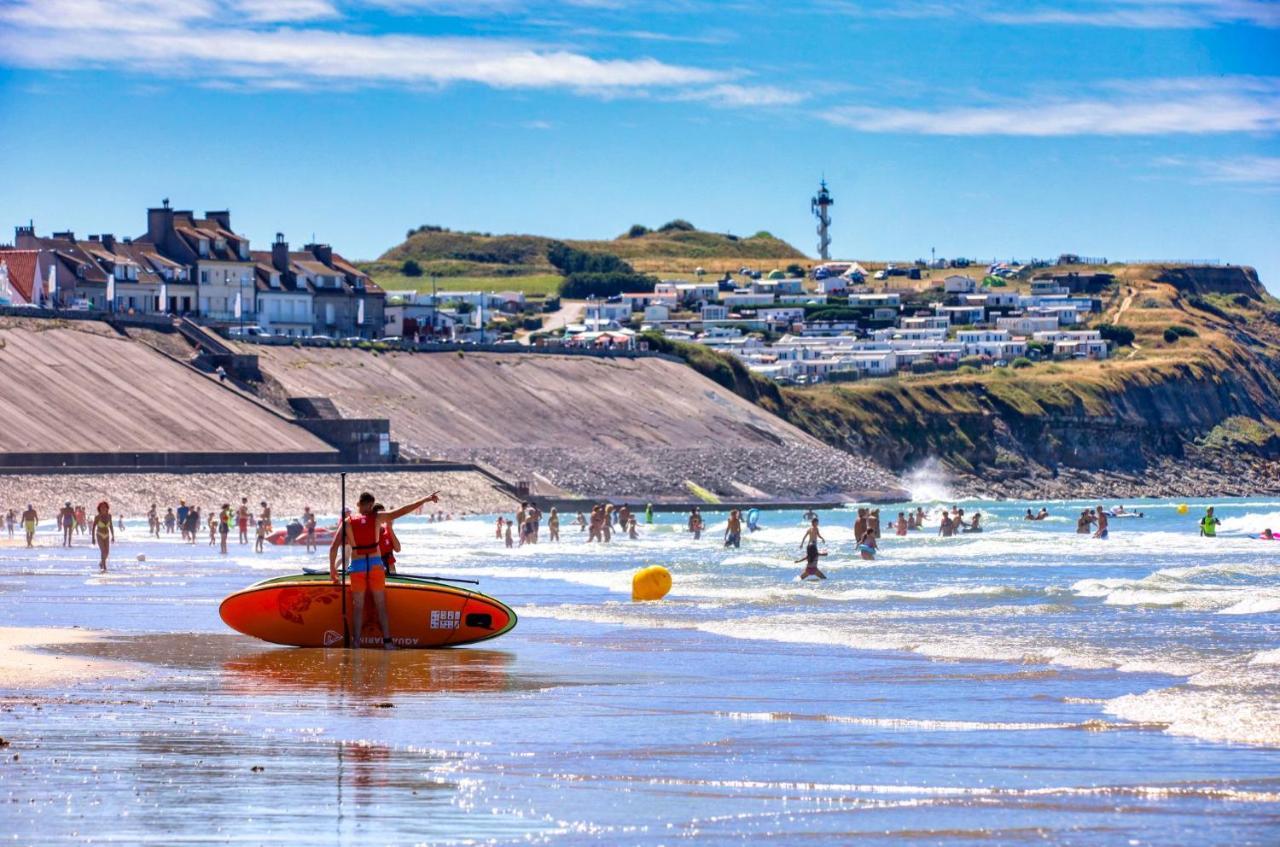  Côté Plage   appartement face mer Le Portel Esterno foto