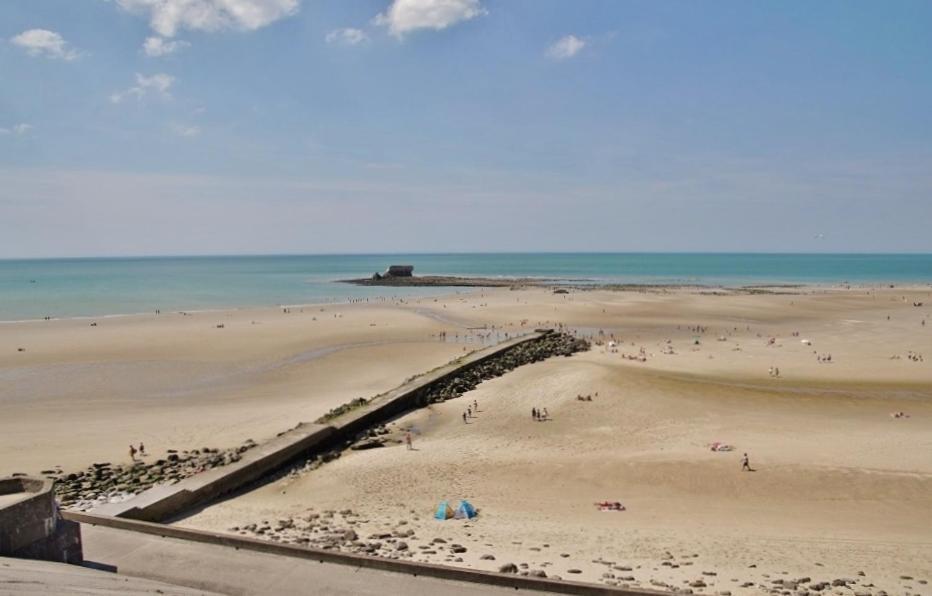  Côté Plage   appartement face mer Le Portel Esterno foto